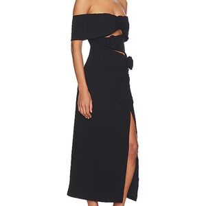 Elliatt Black Strapless Dress
